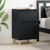 Nocni ormar Crni hrast 40 x 35 x 70 cm Konstruirano drvo