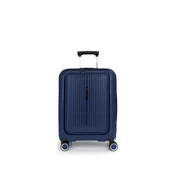 Gabol Kofer mali (kabinski) sa odeljkom za laptop PROŠIRIVI 40x55x22/25cm Brooklyn 41,7/47,4 l-3,1 kg metalik plava ( 16KG123923E )
