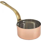 GENWARE servirna posodica iz nerjavečega jekla, 37 mm, dolžina: 170 mm, širina: 73 mm, bakrena