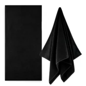 Zwoltex KIWI2 Velika debela bombažna kopalna brisača črna 500g 70x140cm