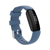 Infostyle Silikonski pašček za Fitbit Inspire 2 - sivo-modra