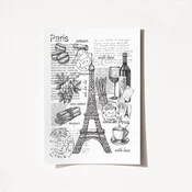 Wallity Poster Paris-2028, 42x59,4 cm