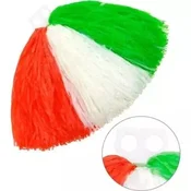 Zeleno-belo-rdeča pom-pom