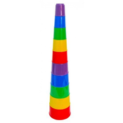 Zanimljiva piramida 10 el. 9x9x41cm ( 035110 )
