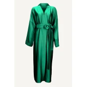 Ženski kimono Athena, Dugi, Zeleni