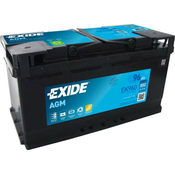 Akumulator EXIDE EK960 AGM start-stop 96Ah D+