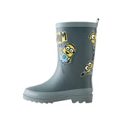 Next Gumijasti škornji Minions rumena/temno siva/črna/bela