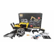 Niski utovarivač/bager 2 u 1 set G836E/G041E 1:24 RTR/AMW-22673
