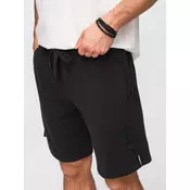 Moške kratke hlače Ombre REGULAR FIT - črne