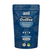 ani Mushroom Coffee Bister um in energija – mleta kava z Lions Mane, kordicepsom in čago, 200 g