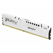 KINGSTON DIMM DDR5 RAM Memorija, 16GB 5600MT/s KF556C40BW-16 FURY Beast White