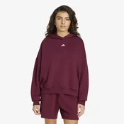 Mikina adidas 3 Stripes Studio Hoodie Maroon S