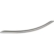 Pohištveni ročaj Kreios, razmik lukenj 192 mm, širina 224 mm, inox, krtačen