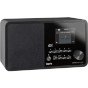 Nedis DABMAN i150 kompaktni hibridni radio za internet/DAB+/FM črna