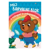 Mladinska Knjiga Moj barvalni blok - medvedek