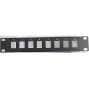 Exelink Patch panel 10in 1U 8 portni bez modula