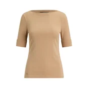LAUREN RALPH LAUREN Bluza 200654963504 Temno bež Slim Fit