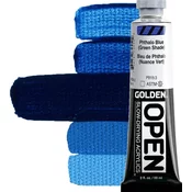 Golden Artist Colors Open Akrilna barva Phthalo Blue (Green Shade) 59 ml 1 kos