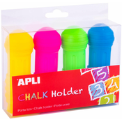Jumbo držaci za krede Apli Kids - ? 25 mm, 4 boje