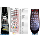 General SAMSUNG AH59-02532A - združljiv daljinski upravljalnik znamke General