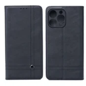 Sleek preklopna torbica Samsung Galaxy S25 5G - črna