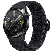 BStrap Braid Nylon pašček za Xiaomi Watch S1 Active, black