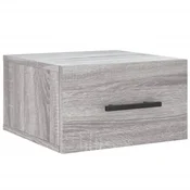 Vidaxl Stenska nočna omarica siva sonoma 35x35x20 cm