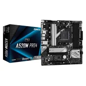 Matična plošča A520M Pro4 AM4 mATX