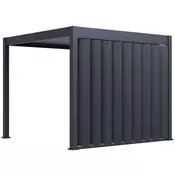 Senčna stena z gibljivimi lamelami Vertical (3 m, antracit)