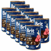 Konzervirana hrana Brit premium by Nature Beef & Tripe 12x400 g