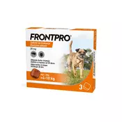Frontpro | Žvečljive tablete za pse od 4 do 10kg (3 tablete)
