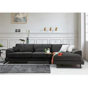 Atelier del Sofa Ugaona garnitura Frido 100x92x308cm Antracit