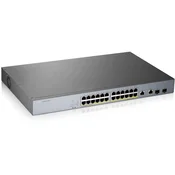 Zyxel GS1350-26HP-EU0101F mrežno stikalo Upravljano L2 Gigabit Ethernet (10/100/1000) Power over Ethernet (PoE) Siva