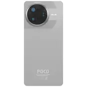 XIAOMI Xiaomi, Originalni pokrov baterije za Xiaomi Poco F7 Pro Uradni Service Pack, Srebrna, (5000192402)