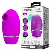 Shakira Pretty Love silikonski stimulator klitorisa, polnilni USB