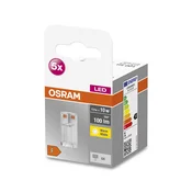 OSRAM Base PIN LED-žarnica s konico G4, 0,9 W, 100 lm, 5 kosov - Plastika