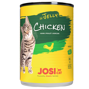 JosiCat mokra hrana v želeju 12 x 400 g - piščanec