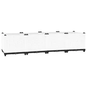 Vidaxl Visoka greda 160x40x38 cm polipropilen