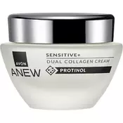 Avon Anew Sensitive+ pomlajevalna krema za obraz s protinolom 50 ml