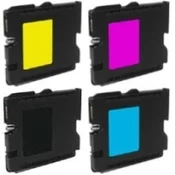 Komplet Ricoh GC31 (BK, C, M, Y)/405688 - 405691/Aficio GXE 2600, 3000, 3300, 3350 kompatibilne kartuše (4) - črna, cyan, magenta, rumena