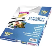 Laminirna folija Premium, A4, 100 mikrometrov, sijaj, 100 kosov