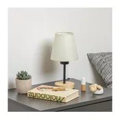 Brilagi - Stona lampa NUBILA WOOD 1xE27/25W/230V hrast/krem