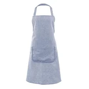 Kitchen apron, 70 x 85 cm, Stella, Blue Light - Tiseco