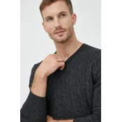 Polo Ralph Lauren S224SC03-LSCABLECNPP-LONG SLEEVE-PULLOVER Siva