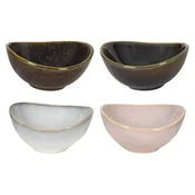 Keramična skledica, različne barve, 55 mm, dolžina: 115 mm, širina: 105 mm