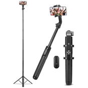 Spigen Tripod Selfie Stick, black - longer version (AMP05813)