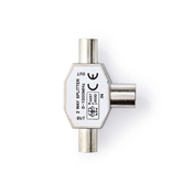 Nedis CSGB40950ME - Koaksijalni razdelnik 2xIEC