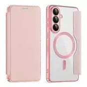 Etui SmartMag Book z Magsafe tehnologijo in RFID denarnico za Samsung Galaxy S26 Plus - pink