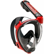 Cressi Duke Dry Full Face Mask Black/Red M/L