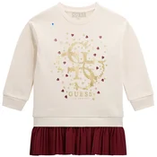 Guess Pletena obleka K5BK07 KAD74 Écru Regular Fit